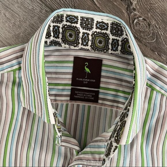 Tailorbyrd dress shirt mens size small - Picture 2 of 3